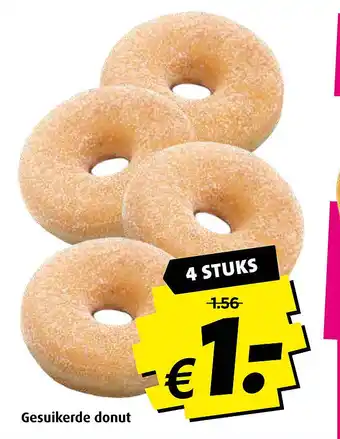 Boni Gesuikerde donut aanbieding