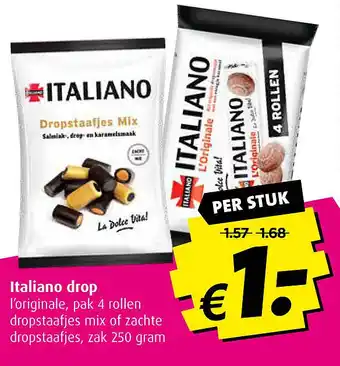 Boni Italiano drop aanbieding