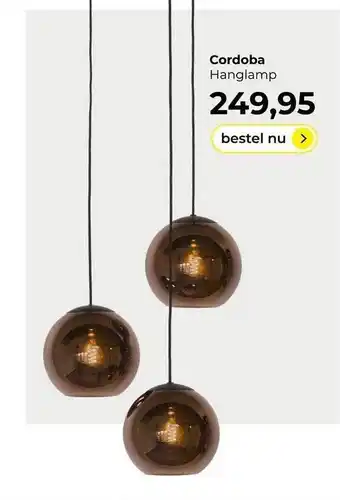 Lampidee Cordoba Hanglamp aanbieding