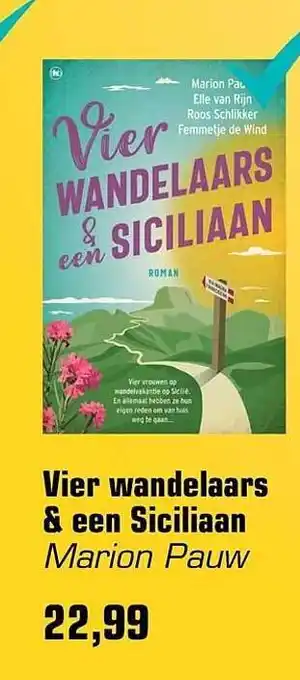 Primera Vier Wandelaars & Een Siciliaan - Marion Pauw aanbieding