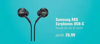 Primera Samsung AKG Earphones USB-C aanbieding