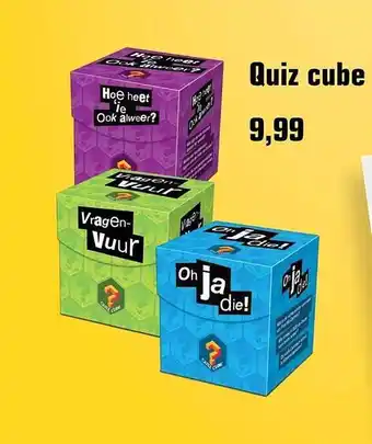 Primera Quiz Cube aanbieding