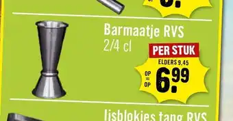 Dirck 3 Barmaatje RVS 2/4 cl aanbieding
