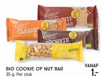 Xenos Bio cookie of nut bar 35 g aanbieding