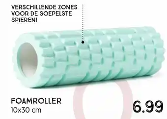 Xenos Foamroller 10x30 cm aanbieding