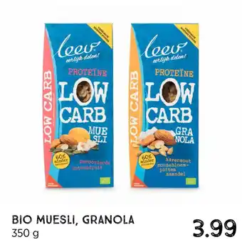 Xenos Bio muesli, granola 350 g aanbieding