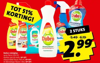 Boni Dubro reiniging 650 ml aanbieding