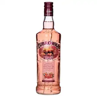 Dirck 3 Zubrowka Rose Vodka 70 cl aanbieding