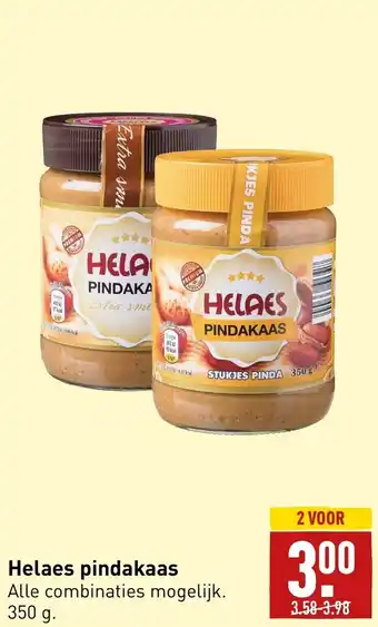 ALDI Helaes pindakaas 350 g aanbieding