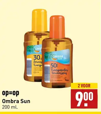 ALDI Ombra Sun 200 ml aanbieding