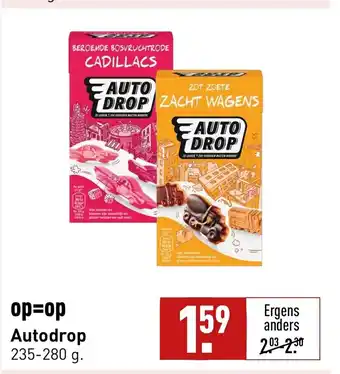 ALDI Autodrop 235-280 g aanbieding