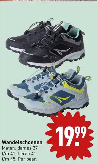 Wandelschoenen aanbieding bij ALDI