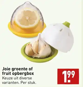 ALDI Joie groente of fruit opbergbox per stuk aanbieding