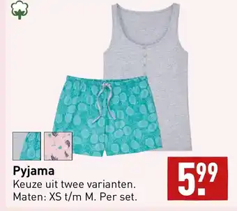 ALDI Pyjama aanbieding