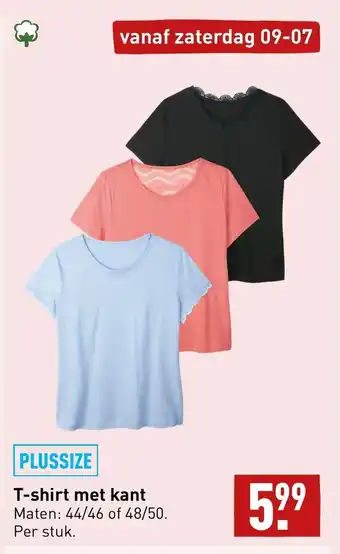 ALDI T-Shirt met kant per stuk aanbieding