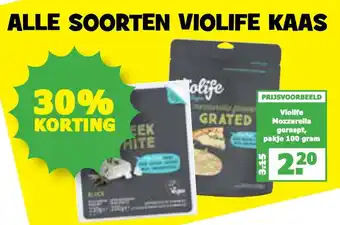 Boon`s Markt Alle soorten Violife kaas 100 gram aanbieding