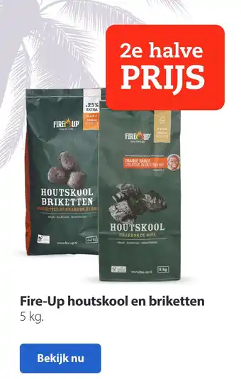 Pets Place Fire-Up houtskool en briketten aanbieding