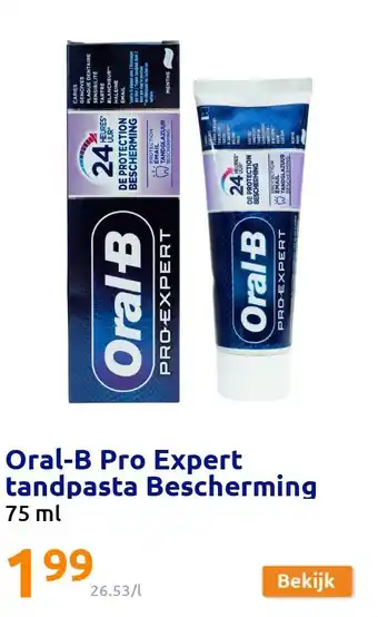 Action Oral-B Pro Expert tandpasta Bescherming aanbieding