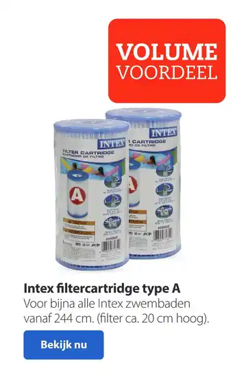 Boerenbond Intex filtercartridge type A aanbieding