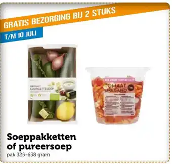 Coop Soeppakketten of pureersoep 325-638 gram aanbieding