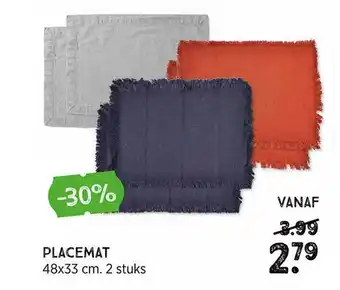 Xenos Placemat aanbieding