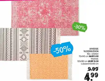 Xenos Diverse Vloerkleden aanbieding