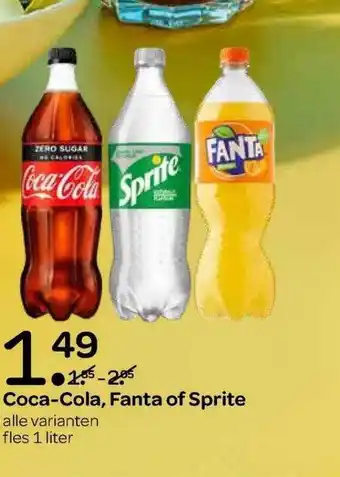 Spar Coca-Cola, Fabnra Of Sprite aanbieding