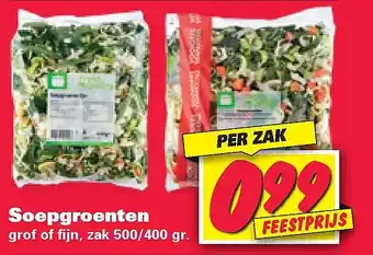 Nettorama Soepgroenten 500/400 gram aanbieding