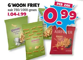 Boon`s Markt G'woon friet 750/1000 gram aanbieding