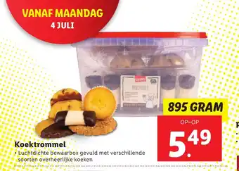 Lidl Koektrommel 895 gram aanbieding