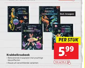 Lidl Krabbelkrasboek aanbieding