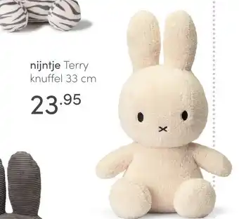 Baby & Tiener nijntje Terry 33cm aanbieding