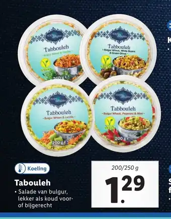 Lidl Koeling Tabouleh 200/250 g aanbieding