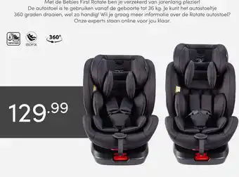 Baby & Tiener Bebies First Rotate aanbieding