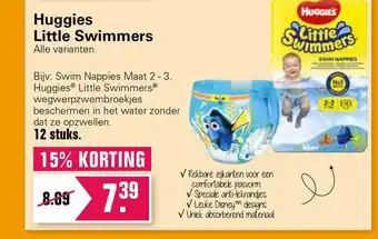 De Online Drogist Huggies Little Swimmers aanbieding