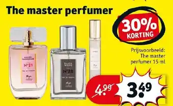 Kruidvat The master perfumer aanbieding
