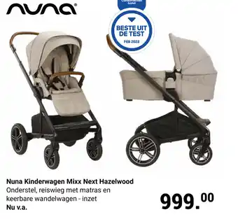 Van Asten BabySuperstore Nuna Kinderwagen Mixx Next Hazelwood aanbieding