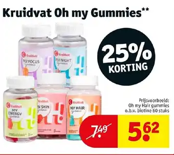 Kruidvat Oh my Gummies** aanbieding