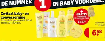 Kruidvat Zwitsal baby- en zonverzorging aanbieding