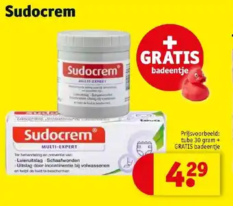 Kruidvat Sudocrem aanbieding