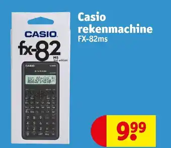 Kruidvat Casio rekenmachine FX-82ms aanbieding