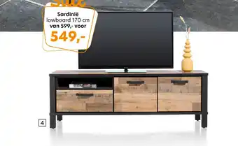 Happy@Home Sardinië lowboard 170 cm aanbieding