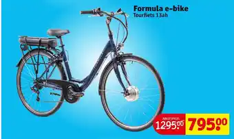 Kruidvat Formula e-bike Tourfiets 13ah aanbieding