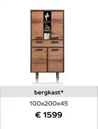 Henders & Hazel Bergkast 100x200x45 aanbieding