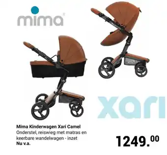 Van Asten BabySuperstore Mima Kinderwagen Xari Camel aanbieding