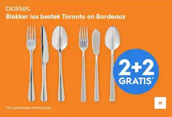 Blokker Blokker Los Bestek Toronto En Bordeaux 2+2 Gratis aanbieding