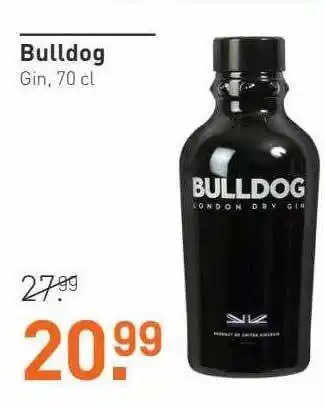 Gall & Gall Bulldog Gin, 70 Cl aanbieding