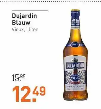 Gall & Gall Dujardin Blauw Vieux, 1 Liter aanbieding