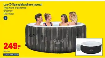 Makro Lay-Z-Spa Opblaasbare Jacuzzi aanbieding