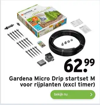 GAMMA Gardena Micro Drip startset M aanbieding